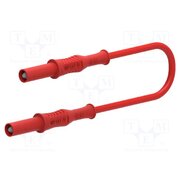 2311-IECIV-100R Test lead; 12A; banana plug 4mm,both sides; insulated; Len: 1m rOER3HQqEoUaFB3wdvZoBZzNPECcGgXhwjbS_MjVf1g