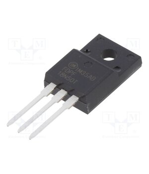 FDPF18N50T Transistor: N-MOSFET; unipolar; 500V; 10.8A; 38.5W; TO220FP TvCAR6DvkQ_dm9Dy9ybo_s4foJGX2kVliday3gL9KSc
