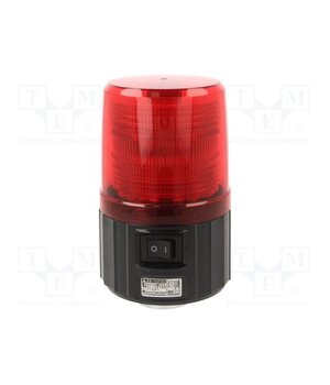 PFH-BT-R Signaller: lighting; blinking light; red; PFH-BT; IP55; Ø101x160mm _6sqKPT2zy6RVZEZr10blfWq7G1KMsFTLCkXB4_zv0s