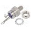 KP50A 1600V Thyristor: stud; 1.6kV; Ifmax: 72A; 50A; Igt: 150mA; TO208AC; screw gx95kN0iIzkDVbcUb8mvjtV6rzOZHoAcx_U89sar074