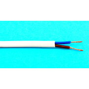 POWER CABLE 2x0.5mm²  HO3VVH2-F white