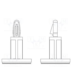 8GB07V43343 PCB distance; rubber; L: 9.5mm; self-adhesive,snap fastener SDzRUZ7rjMkaxRyJmjsiZbhS5pMOTjUzCxW1crR8zGk
