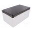 1554U2GYSL Enclosure: multipurpose; X: 120mm; Y: 200mm; Z: 90mm; 1554; grey; IP66 W8oxvAPnTzjx0yPv0s3Dql97dQBQnIetSCsn_vSliE4