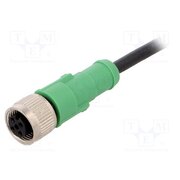 SAC-4P-3,0-PUR/M12FS Cable: for sensors/automation; M12; PIN: 4; straight; 3m; plug; 4A 9xbHgjyK8QAgdhpH3CYu1sCCjbN3y_s47hKwaRU1FDc