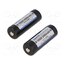 P1850C2 Re-battery: Li-Ion; 18500; 3.7V; 2000mAh; Ø18.4x52.6mm; 2pcs. J0Jv0_BuNJLbAya3lKTiJpmJ3j1HLo4OQ9eT4b_BRZU