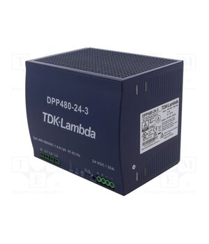 DPP480-24-3 Power supply: switching; for DIN rail; 480W; 24VDC; 20A; -40÷71°C LQo2Dn8DDWd6Mm2taXVVlsPpxXSWup4XIAe4exRNNoU