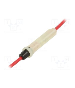 LPA-05W-12R Fuse holder; 6.3x32mm; Imax: 30A; Contacts: brass; Leads: cables 4RylSfyB2CG7Gi35zLxFXqN_AqkJbS7hel-V5knWwe0