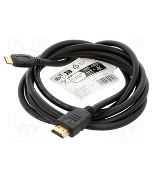 74430 Cable; HDMI plug,mini HDMI plug; PVC; HDMI 2.1; Len: 2m; black 2riiXjgGTYYiTfKruPnHdV7dm0R5zgqeUV9AXRgSlKk
