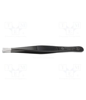 5-867-13 Tweezers; Blade tip shape: shovel; Tweezers len: 120mm; ESD cMvNlD71o7QLklmRA7S3B6N5e5nf3IinzGF2Oz08WlQ