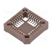 PLCC-28SMD Socket: integrated circuits; PLCC28; phosphor bronze; tinned; 1A nsVX5ahmnN80DVQdztFBYQWH4PZIRu2eVUpSe0B3DWE