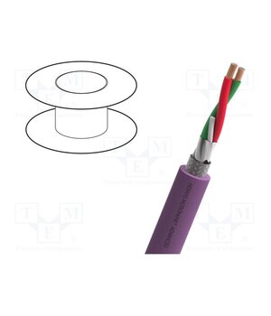13-DRX24X02P Wire; Intercond® ADVANCED; 1x2x0.64mm2; PROFIBUS; stranded; Cu G4sSS1zAj9zoeWCu3wz34_KxghHXK8iC-zcwQ0-H8EY