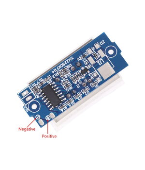 Litija baterijas kapacitātes indikatora modulis, 16,8 V 4s, 13,2 V–15,6 V, zils

 ATMI52+2.jpg