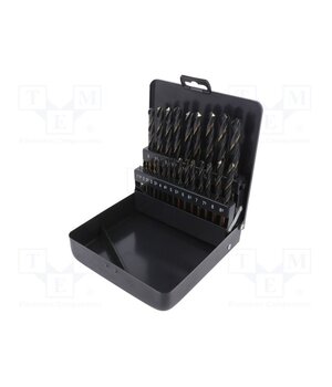 0000810321100 Drill set; for metal; high speed steel; plastic cassette; 25pcs. ICZKNt8odDybngraKCadU9afii5Sr5P7kg0VozmY3Y0