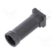 85200001009 Fuse holder; THT; 5x20mm; -40÷85°C; 6.3A; thermoplastic; black jrQXgq4rriNz_9JKfLYjqGO5lF7-Mp6trOTWrz500yw
