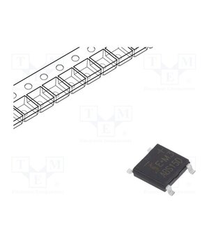 ABS15D Bridge rectifier: single-phase; Urmax: 200V; If: 1.6A; Ifsm: 50A r8PECGaF4YKSNxbDOVFPQP136u0QQQQoekIEFrOUy3w