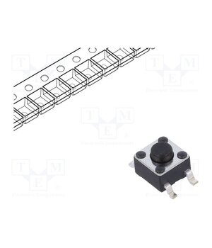 TL3305AF160QG Microswitch TACT; SPST-NO; Pos: 2; 0.05A/12VDC; SMT; 1.57N; 3.8mm zlGd4umqTHqyiYKAplgIOspIc1UDSDXcfWYVz96UEBY