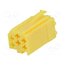 331441-1 Connector housing; plug; mini ISO; PIN: 6; yellow jKU02RfAaflUYDaY-aCuAnNOAGSm7tedeLZmCVVyJwg