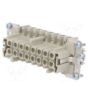 70.300.1640.0 Connector: HDC; female; PIN: 16; size 16; contact insert; 500V; 16A yKw3VtshMFRvDMB7MN_JfREZmhT7kg0suQnQvQ7H9V0