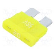 340031-58V Fuse: fuse; 20A; 58VDC; automotive; 19.3mm; tin alloy kzOdWv_WMLLHk0NeNhS7k4d0ofRNM13gUrAfeFGFfV4