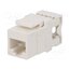 NK4006A Connector: RJ45; socket; PIN: 8; Cat: 5e; Keystone,unshielded; 8p8c kjeg3_sJU_D5T_MB4h-LIpXmEb1_UJDQWc3w3hGzRfI