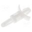LCBS-6-01 PCB distance; polyamide; L: 9.5mm; snap fastener; natural; UL94V-2 EXhU4UrRlOcvavN9ejFXuiMCdJaMmZ6YaweAeHUjkGM