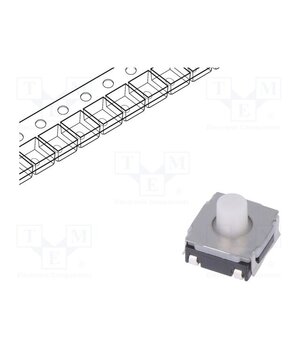 SKRAAME010 Microswitch TACT; SPST; Pos: 2; 0.05A/12VDC; SMT; 2N; 6.2x6.2x2.5mm kZ5_K8Z79s5sLZ9izxweao2rcSpBr0e7FXQZCJASoL0
