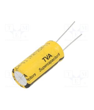 TVA1635-3R0356-R Supercapacitor; THT; 35F; 3VDC; -10÷30%; Body dim: Ø16.5x38mm; 15mΩ Dx1lM9m7y2Z0BDtnKyWpLqMuUlGPxpNkExSCOd7wDws