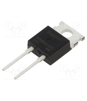 WSRSIC008065NPC Diode: Schottky rectifying; SiC; THT; 650V; 8A; TO220-2; Ir: 1.2uA 0G6eSYrn-pEDR0-xfV9raZvpR6phiCzcwPwKuuS_vds