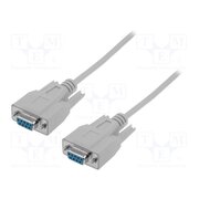 AK-610106-030-E Cable; D-Sub 9pin socket,both sides; 3m; grey RNy08FJ93ABFM-R1FeRtrzi3DSfIfb0PIoc4WMAjEYk