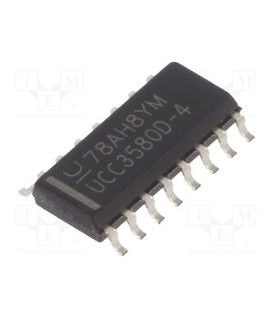 UCC3580D-4 IC: PMIC; PWM controller; SO16; 0÷70°C; 15÷16V; tube; SMPS; 0÷66% gJt7lE-wh6fEZvQsW-kTG1gRwMFrmc1KvjgKsWdTm2s