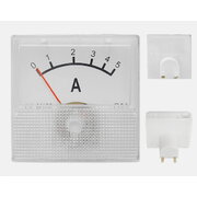 ANALOGUE PANEL METER  0-5A square, 40x40x25mm with shunt