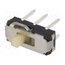 MMP 221 Switch: slide; Pos: 2; SP3T; 0.3A/6VDC; ON-ON-ON; PCB,THT; -25÷85°C K4WaTT24dKqlMkjSWHefpPitEkK0cKfJJmMN4onFUJg