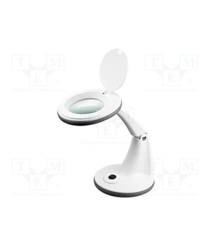 60366 Desk magnifier; with backlight; 3dpt; Ø100mm; Illumination: LED gDC8SxxeZebjnU7DbPzHVH3yXNzOv-phNBNtxmynuTE
