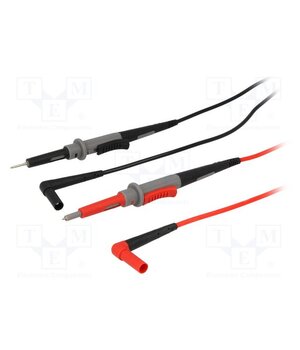 AX-TLS-007S Test leads; Inom: 10A; Len: 1m; red and black; Insulation: silicone -bxWDLE4qeV1n1DOKf4f1k0XTMRDMz2QdS2zFFSsQX4