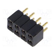 SLW-104-01-G-D Connector: pin strips; socket; female; PIN: 8; vertical; THT; 2.54mm 4yKVLTpz0QJghrILysD99qbSiKssyYrJ9JnYswbBeXo