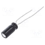 EEUEB1H2R2SB Capacitor: electrolytic; THT; 2.2uF; 50VDC; Ø5x11mm; Pitch: 5mm z28WpYlaQSYzt9Vlpymj_2EjS3h6rFzRb0d7twCNZRw