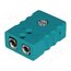 99-91441010-HK00 K-type standard socket; PVC; max.200°C EKVlUSVaDijnveMD-R73C82dMpEq3UlZDan2zcl9rXk