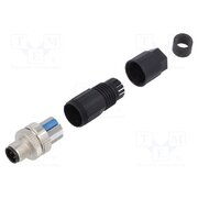 1424657 Connector: M12; plug; PIN: 4; male; 60V; straight; push-lock; 4A tbKlAajZXPUHD8AQmpabK4ff8rgHG1ZdAG80gniOX00