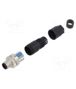 1424657 Connector: M12; plug; PIN: 4; male; 60V; straight; push-lock; 4A tbKlAajZXPUHD8AQmpabK4ff8rgHG1ZdAG80gniOX00