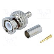 BNC-105 Connector: BNC; plug; male; straight; 50Ω; Ømax: 5mm; crimped HolfnEGaFb3O1QO21TM1rvWm-zjjEyq8P0kSkxM65i0