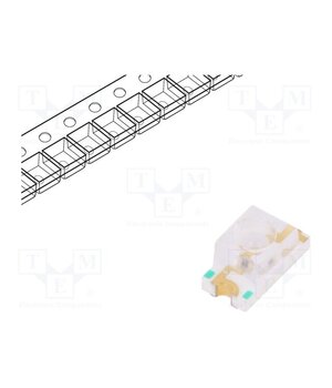 11-21SURC/S530-A2/3T LED; red; SMD; 1206; 29÷71mcd; 2÷2.4VDC; 3x1.5x1.5mm; 60°; 20mA; 60mW OQtkgkJexb5PuvXav0vnRhZT52P22aubTAjCejXlRWQ
