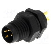 8P-04PMMS-SF7001 Connector: M8; male; PIN: 4; 3A; 30V; IP67; for panel mounting TxmEzIE0wewCAbSR1u8kKaOyJThgIS7eI0aymxKgh4U