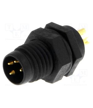 8P-04PMMS-SF7001 Connector: M8; male; PIN: 4; 3A; 30V; IP67; for panel mounting TxmEzIE0wewCAbSR1u8kKaOyJThgIS7eI0aymxKgh4U