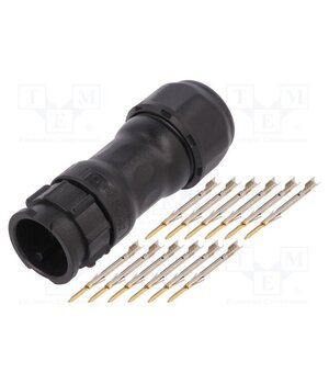CD-12BMMA-QL8MP0 Connector: circular; plug; for cable; PIN: 12; male; with contacts svhAqVS8g4nlgytS8xax2GLbZJCT6SXUyuXeayDvAbc