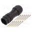 CD-12BMMA-QL8MP0 Connector: circular; plug; for cable; PIN: 12; male; with contacts svhAqVS8g4nlgytS8xax2GLbZJCT6SXUyuXeayDvAbc