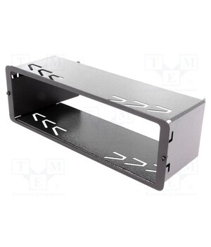 PCB.TYP.11 Mounting half frame for CB radio; President; with center hole i6F82p7XGmqlchLTvSEdQpqujAk0UFIwbhlPG9B50go