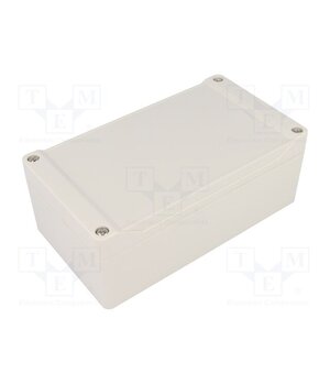 1555JGY Enclosure: multipurpose; X: 90mm; Y: 160mm; Z: 60mm; 1555; ABS; grey lcxomRyugFY36ep7E3IlV2orQhvip0ItWpoi22fX01I