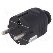 08295 Connector: AC supply; male; plug; 2P+PE; 230VAC; 16A; black; PIN: 3 mkULOyd69EW1_HMN2YqXib1n0nvmnEsxkqCnBtSWq1c