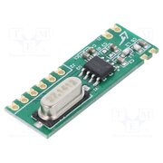 RFM210LH-433S1 Module: RF; external; FM receiver; ASK,OOK; 433.92MHz; serial; THT 6CZinU_eQ5RiTooCKrbMBGBfivzZ4y4yF_CpzkvDvSg