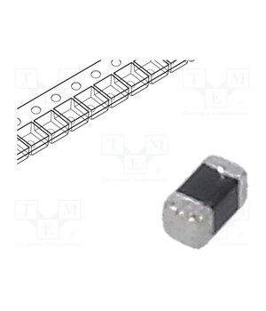 MPZ1005S121CT000 Ferrite: bead; Imp.@ 100MHz: 120Ω; SMD; 1.2A; 0402; R: 90mΩ 3LDpPerWMBwJv3CrZH3jsV5O4Sakh1KiQenrdp7ogXE